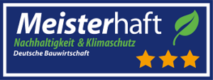 Meisterhaft Nachhaltigkeit und Klimaschutz 3 Sterne